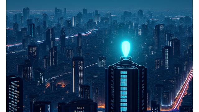 幻想開発の所在地を示す地図